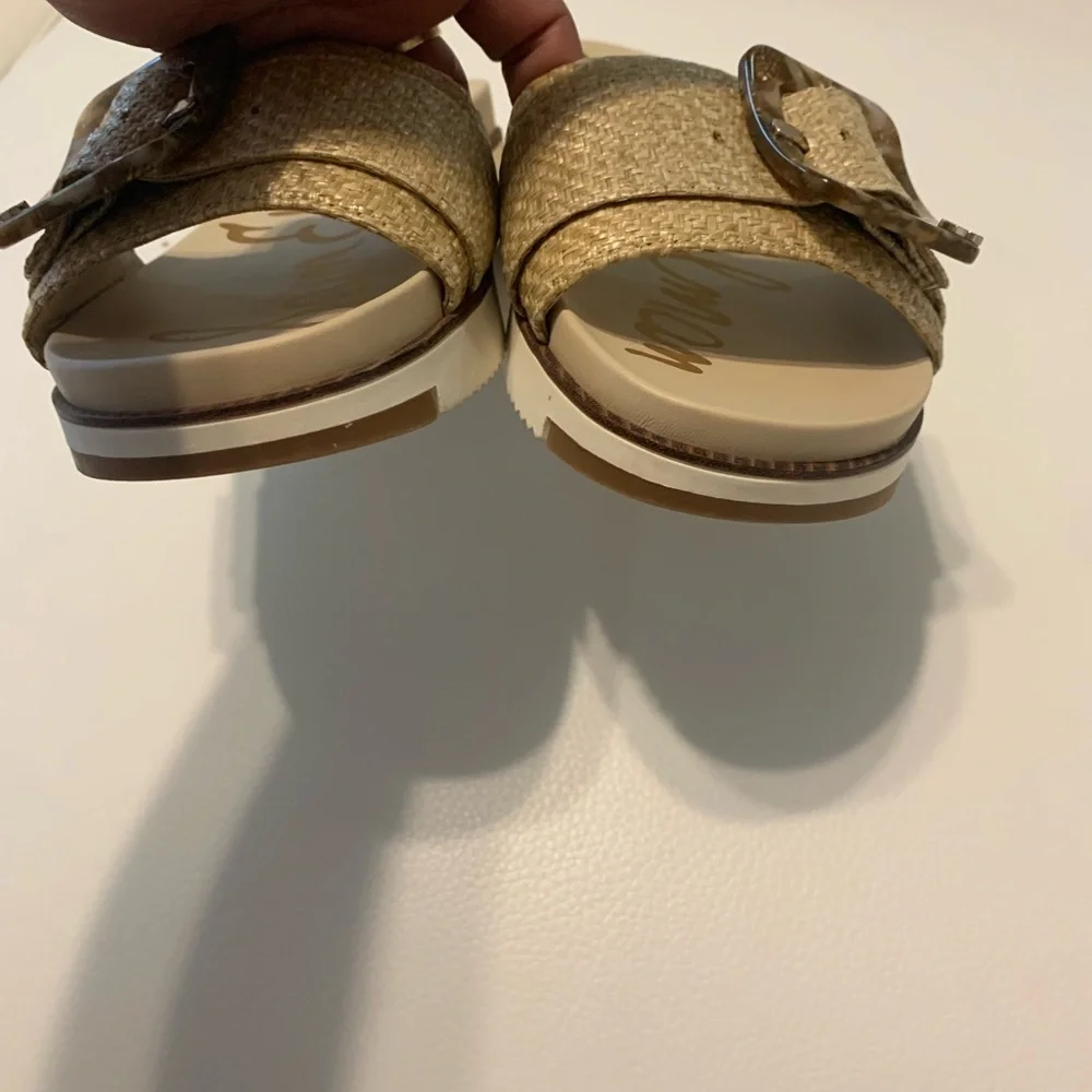 Arianne Women's Tan Slide Sandals